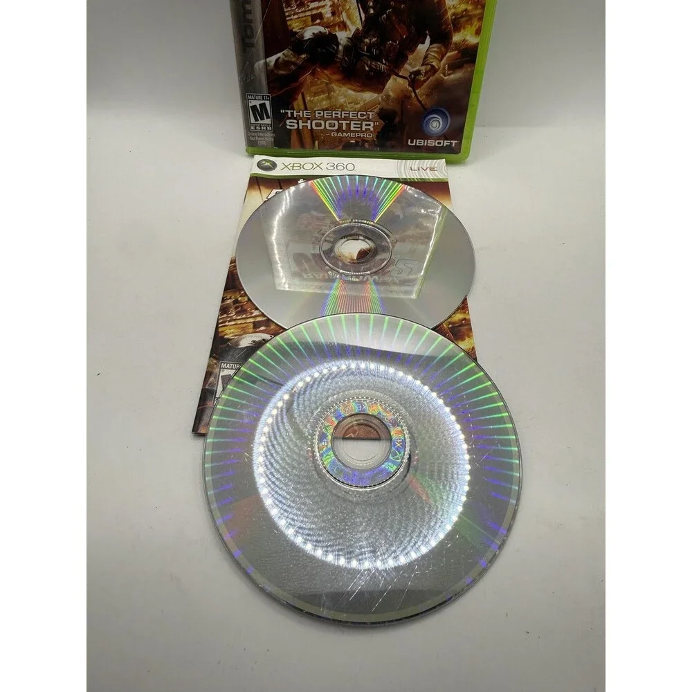 Tom Clancy's Rainbow Six Vegas & Vegas 2 Xbox 360 Lot Tested M EXTRA disk